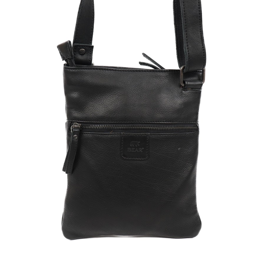 Bear Design Crossbody Tassen | Schoudertasje 'Doris' Zwart