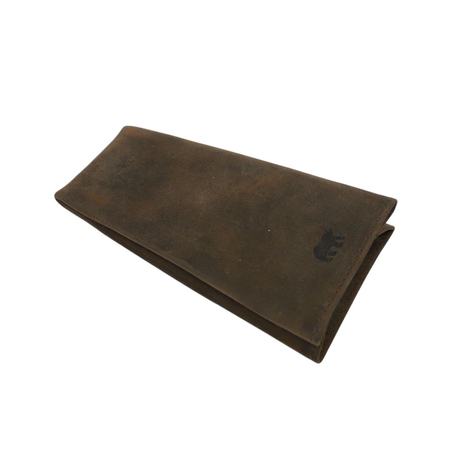 Bear Design Sleuteletuis & Klein Lederwaren | Kloksleutelhanger 'Pablo' Hd 7791 Bruin