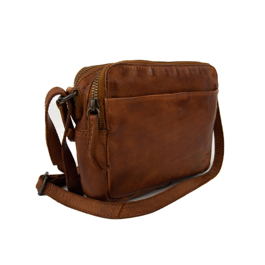 Bear Design Crossbody Tassen | Schoudertasje 'Irem' Cl 42298 Cognac