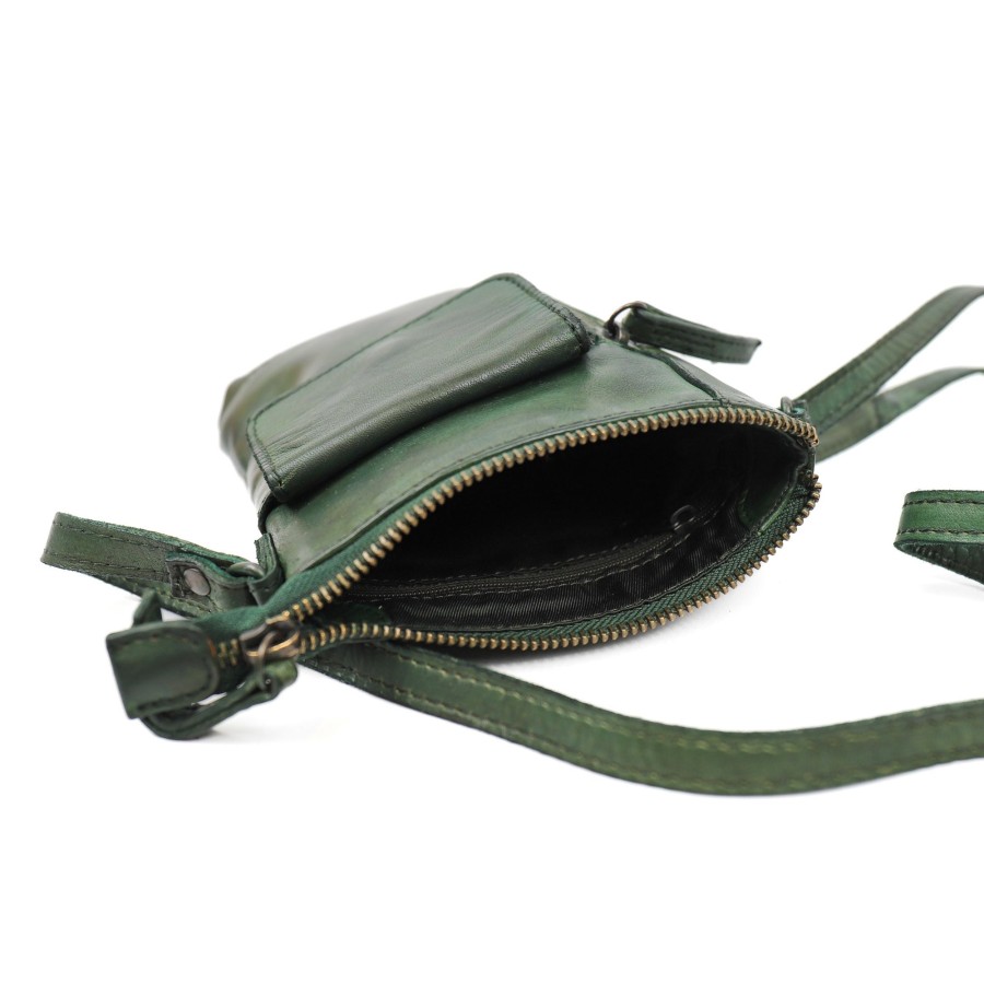 Bear Design Telefoontasjes | Schoudertasje 'Senna' Cl 42240 Groen