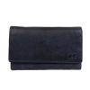 Bear Design Grote Portemonnees | Overslag Portemonnee 'Sweety' Xl Cp 6041 Navy