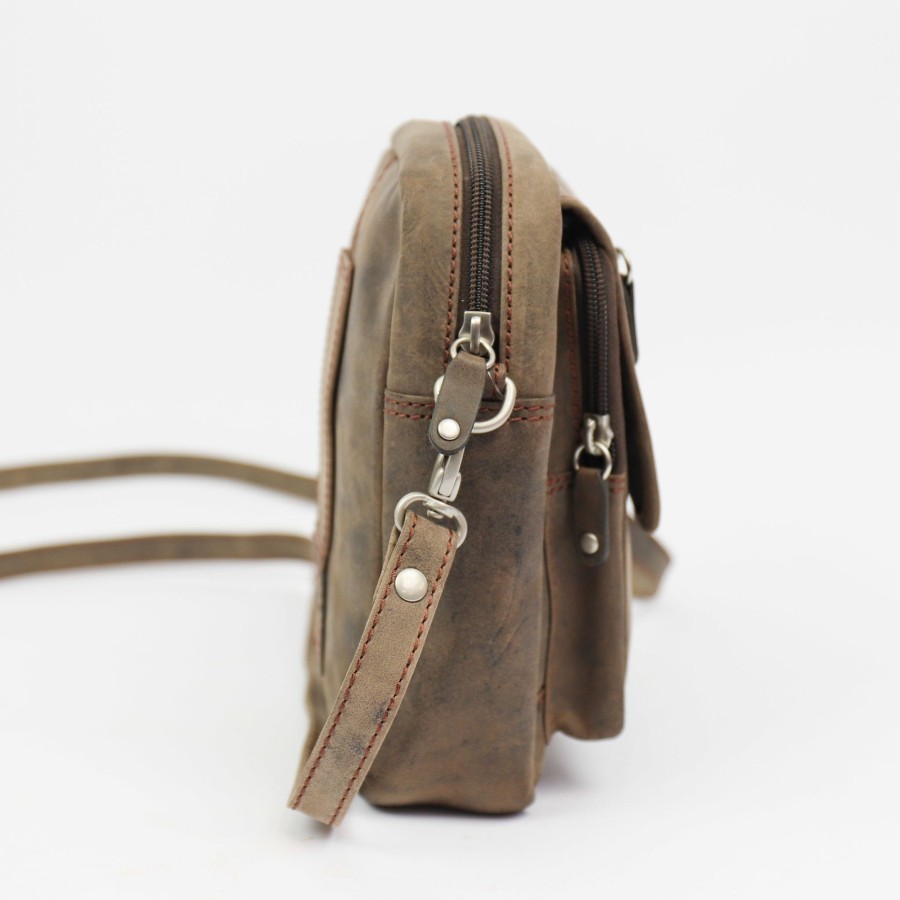 Bear Design Crossbody Tassen | Schoudertasje 'Sem' Hd 3699 Bruin