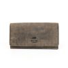 Bear Design Middelmaat Portemonnees | Overslag Portemonnee 'Noor' Hd 9918 Bruin