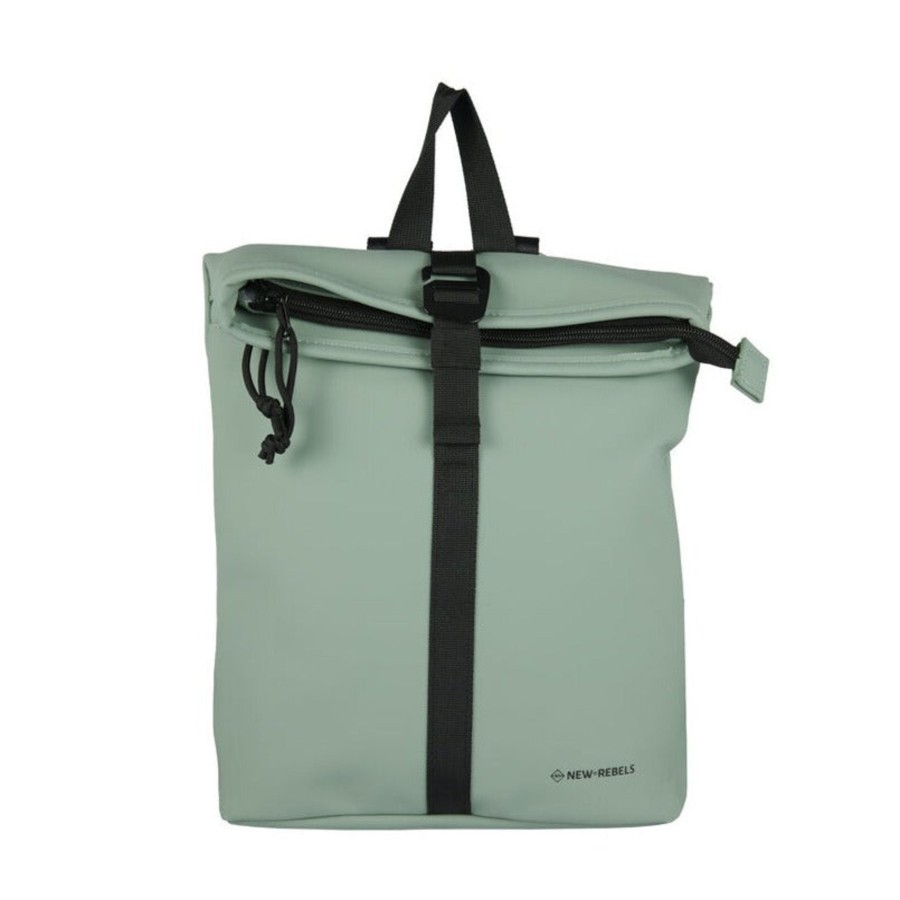 New Rebels Waterproof Rugzakken | Waterdicht Rugzakje 'Mart' Mini 9L Salie Groen
