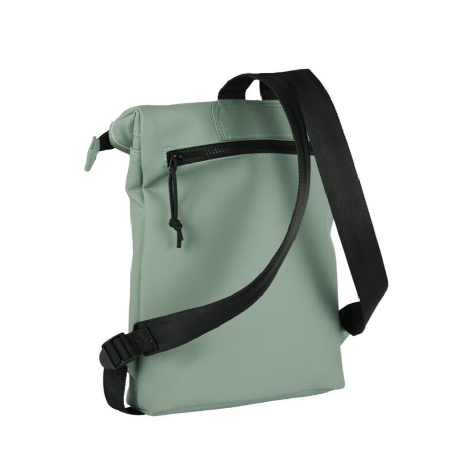 New Rebels Waterproof Rugzakken | Waterdicht Rugzakje 'Mart' Mini 9L Salie Groen