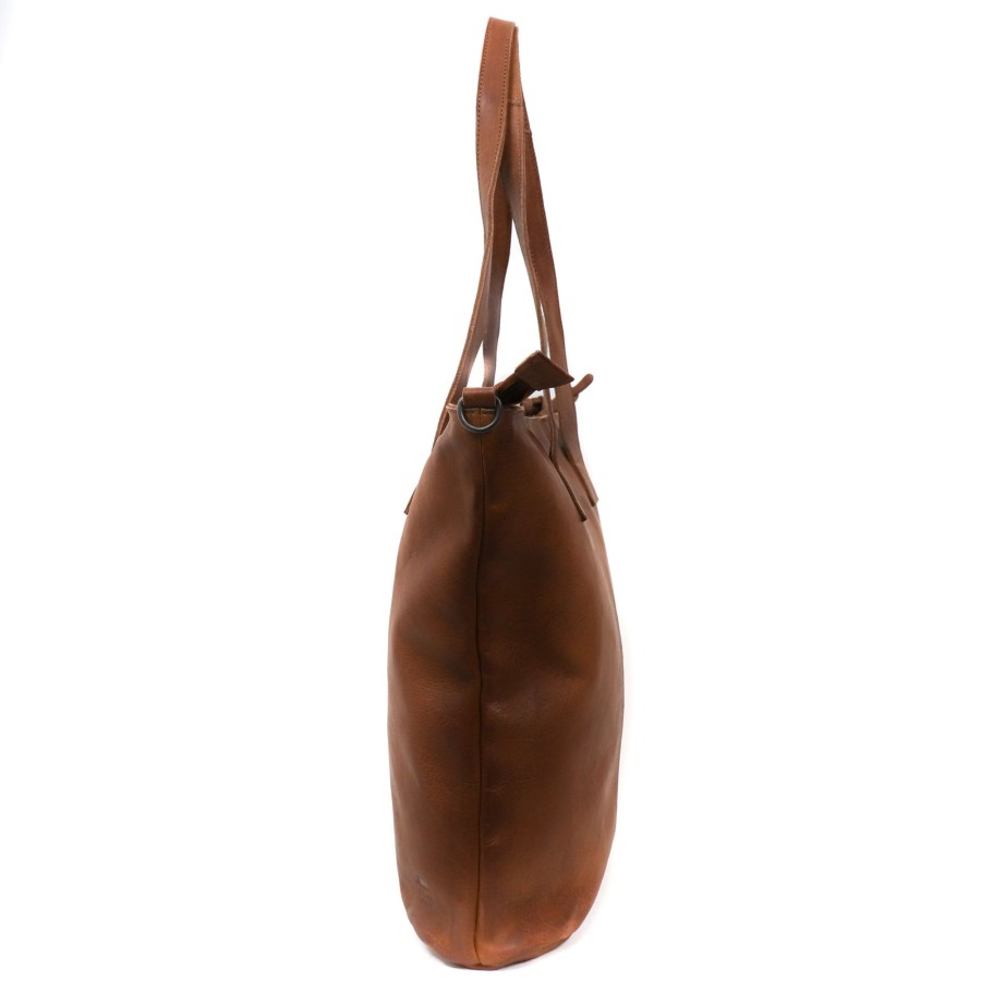Bear Design Grote Shoppers | Shopper 'Juul' Cp 2087 Cognac