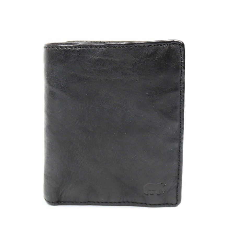 Bear Design Billfolds | Billfold 'Harold' Zwart