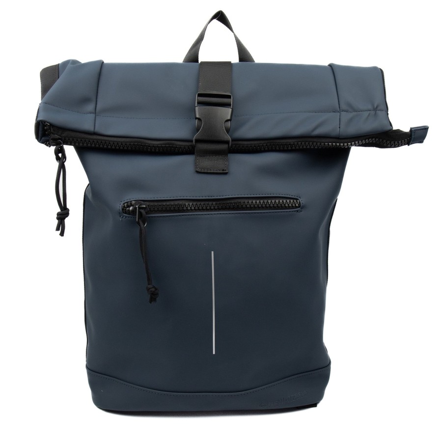 Bear Design Laptoptassen T/M 15,6 Inch | Rugzak 'Mart' 16L Donkerblauw