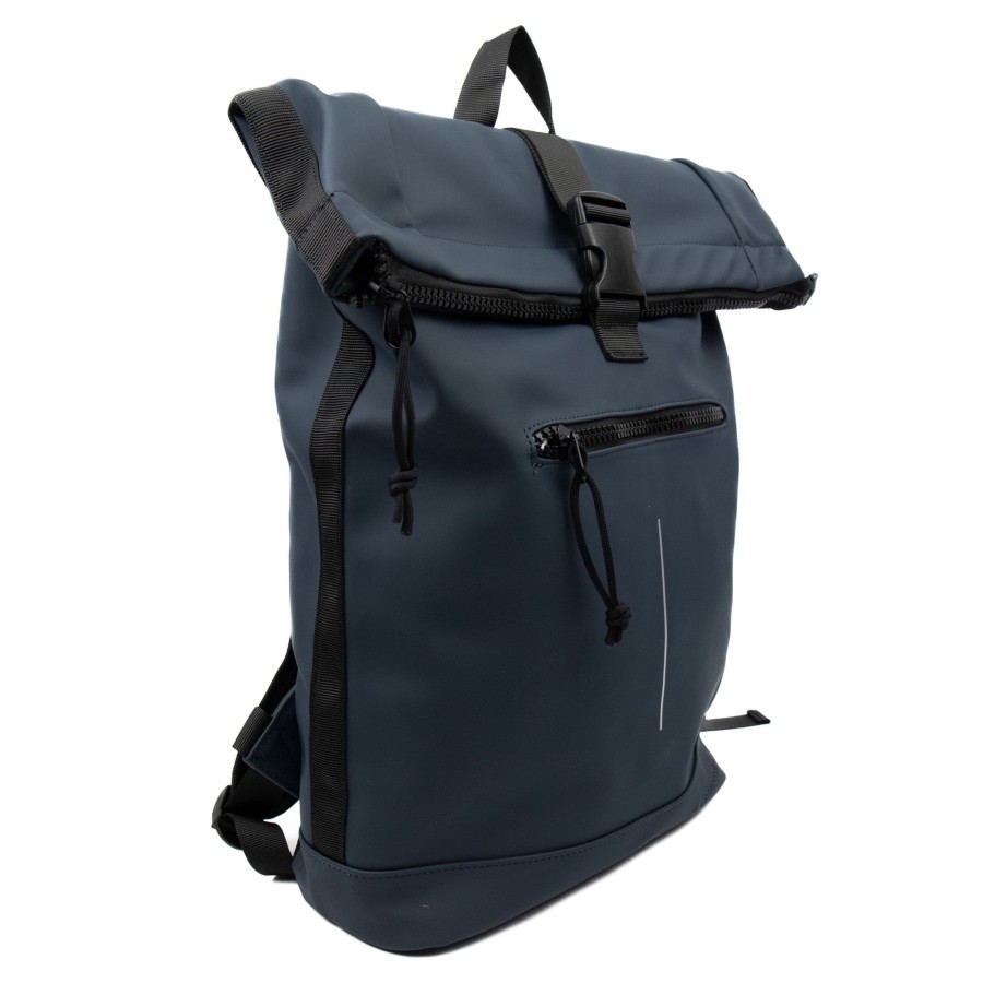 Bear Design Laptoptassen T/M 15,6 Inch | Rugzak 'Mart' 16L Donkerblauw