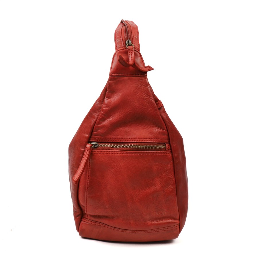 Bear Design Kleine Rugzakken | Rugzakje 'Hannie' Rood