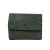 Bear Design Sleuteletuis & Klein Lederwaren | Portemonneetje 'Jolie' Cl 14618 Groen
