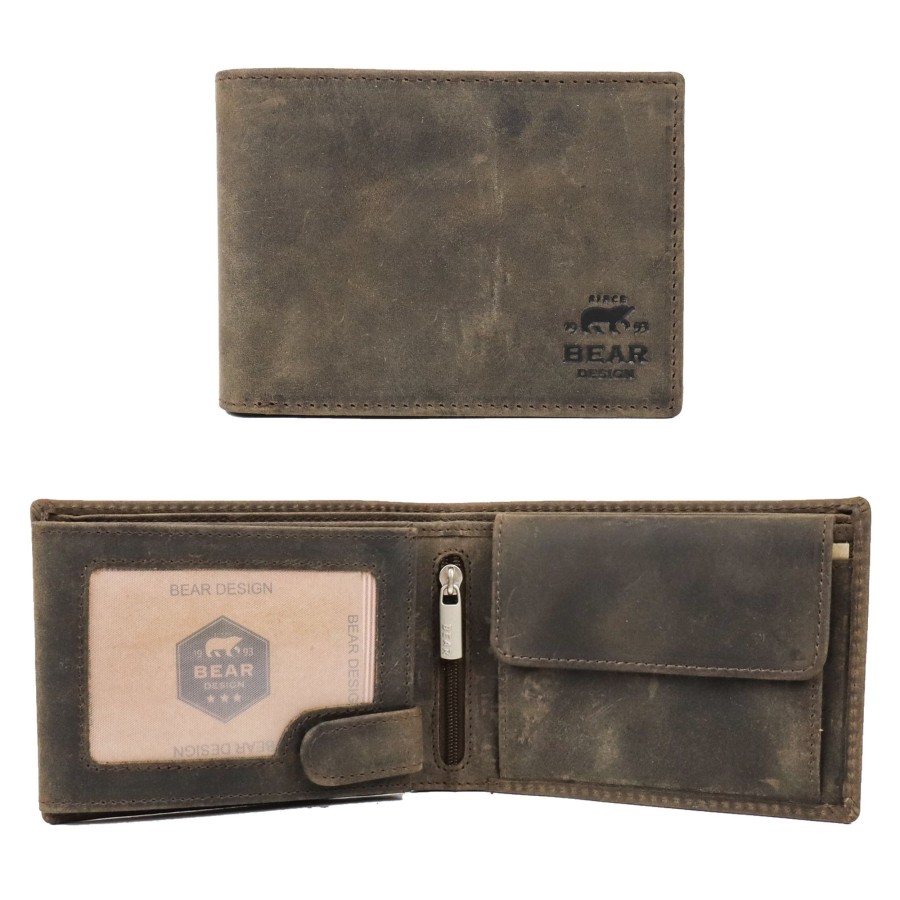 Bear Design Billfolds | Billfold 'Jan' Bruin