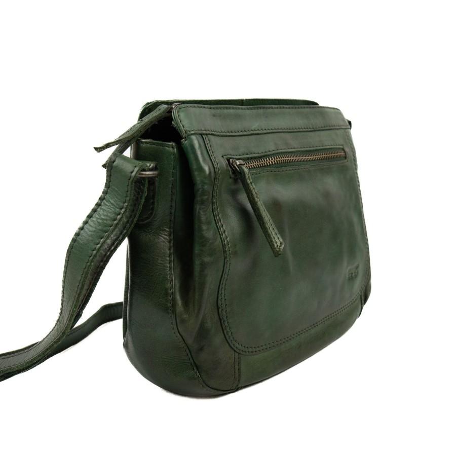 Bear Design Middelmaat Schoudertassen | Schoudertasje 'Miley' Cl 41707 Groen