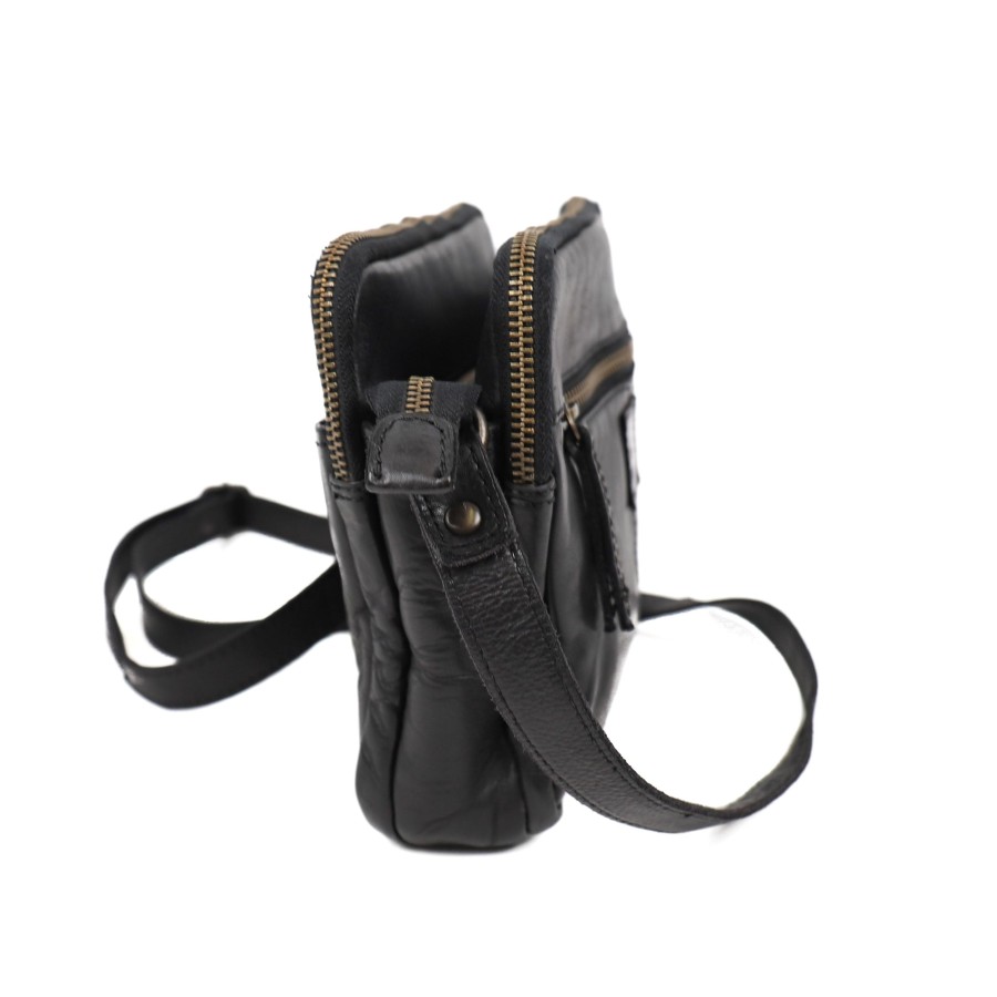 Bear Design Crossbody Tassen | Schoudertasje 'Vieve' Zwart