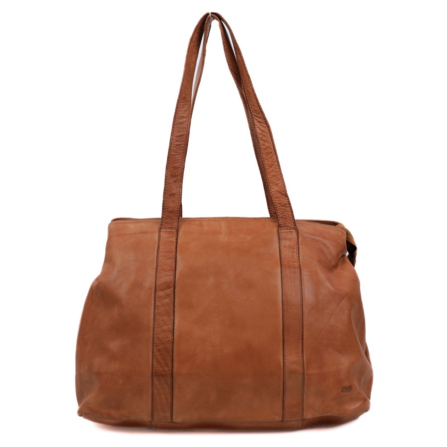 Bear Design Laptoptassen T/M 14 Inch | Hand-/Schoudertas 'Bente' Sand