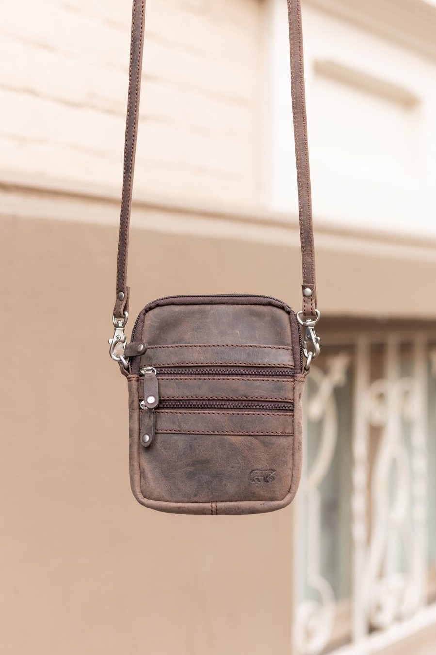 Bear Design Crossbody Tassen | Schoudertasje 'Vikas' Hd 3701 Bruin