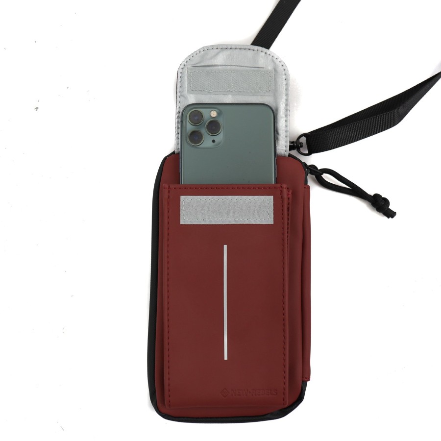 New Rebels Telefoontasjes | Telefoontasje 'Mart' Bordeaux