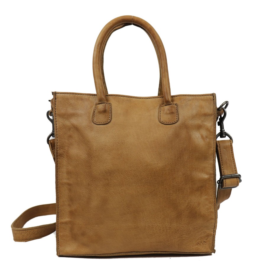 Bear Design Kleine Shoppers | Hand-/Schoudertas 'Bonnie' Taupe
