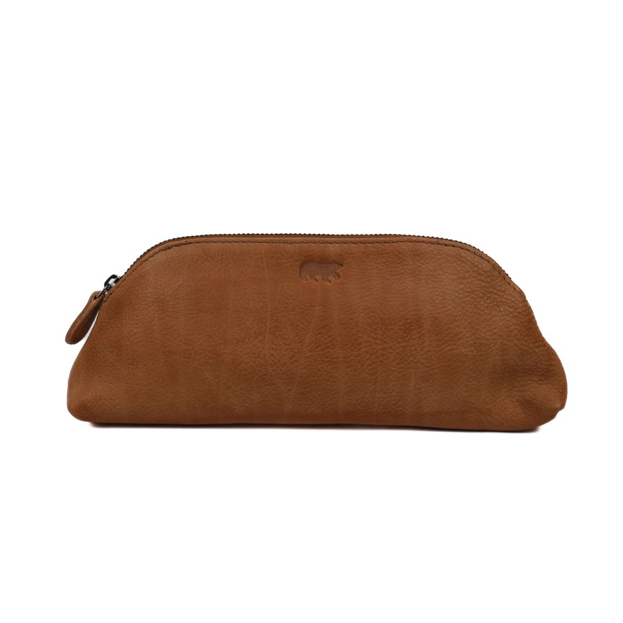 Bear Design Sleuteletuis & Klein Lederwaren | Etui 'Maarten' Taupe
