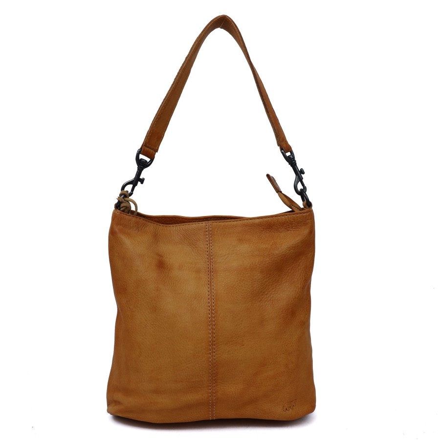 Bear Design Kleine Handtassen | Buideltasje 'Caprica' Geel
