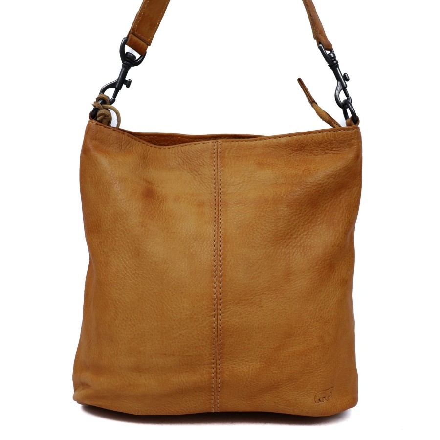 Bear Design Kleine Handtassen | Buideltasje 'Caprica' Geel