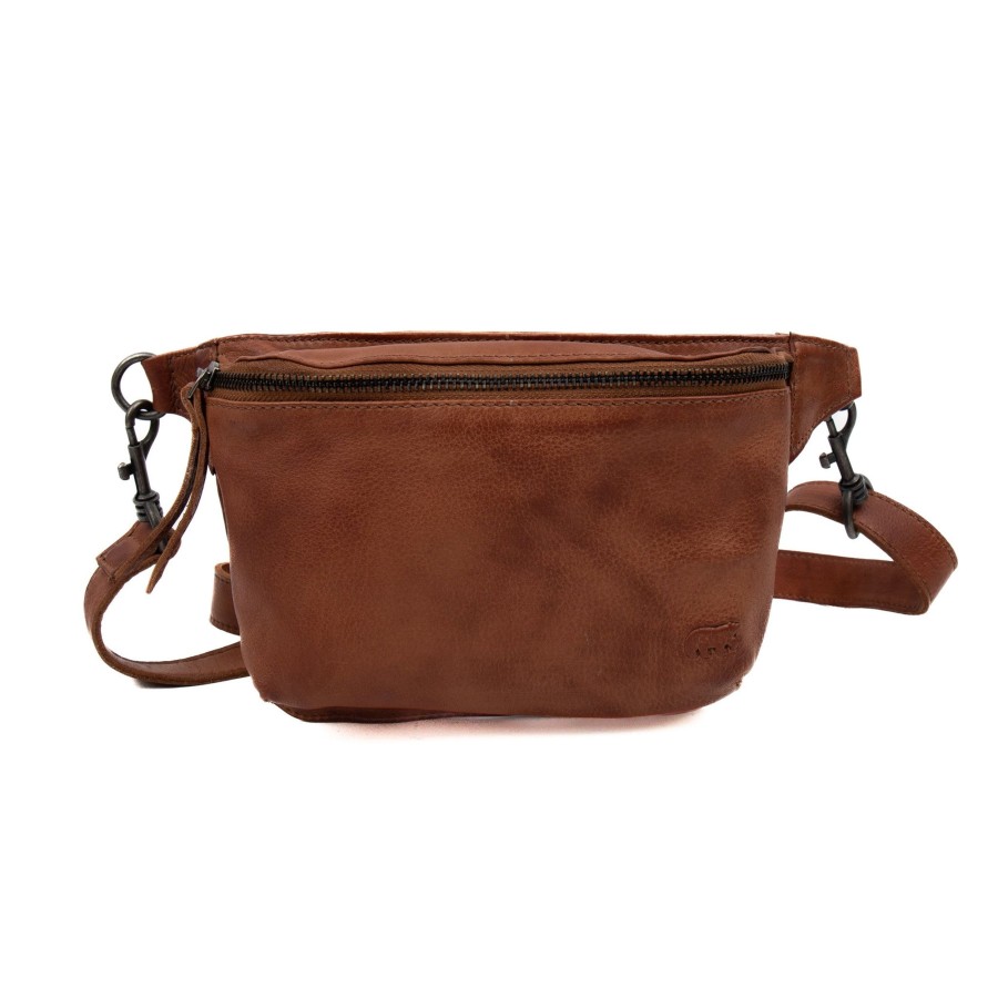 Bear Design Heuptassen | Heuptas 'Stef' Cognac