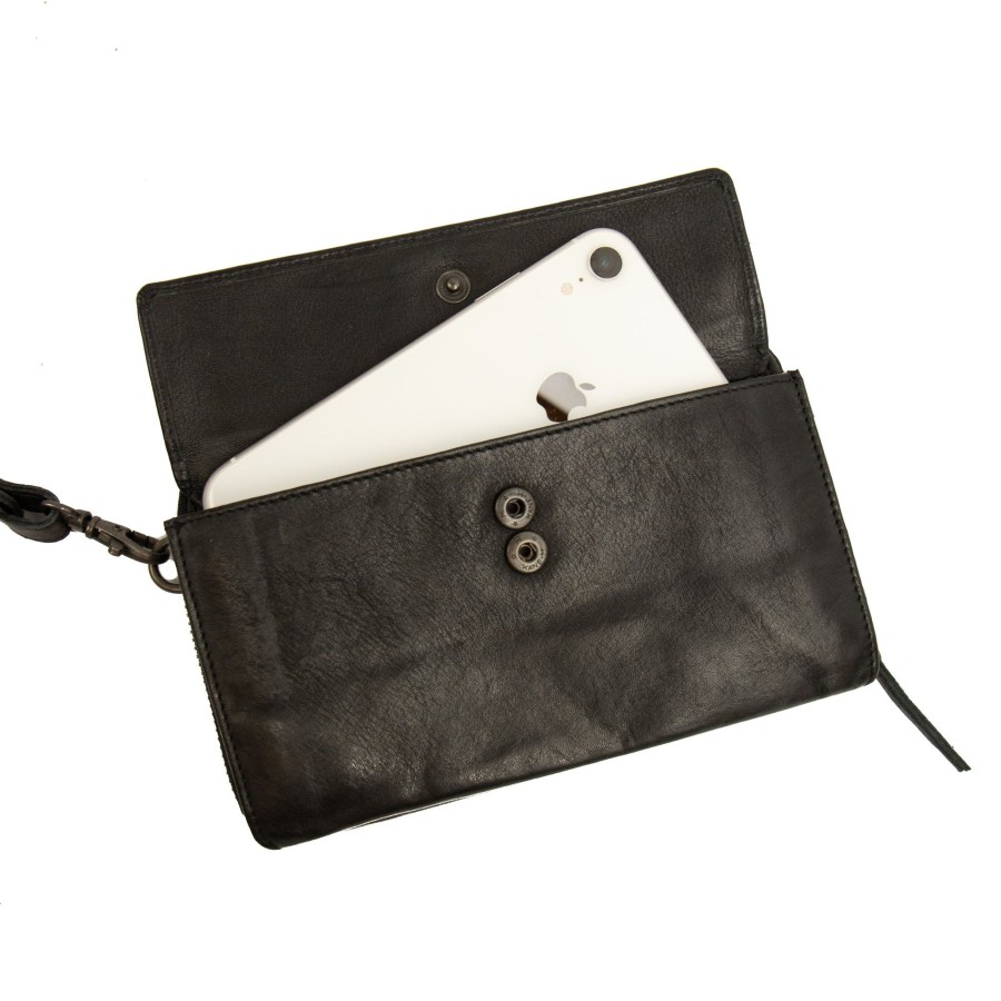 Bear Design Telefoontasjes | Telefoontasje 'Lilian' Cp 6038 Zwart