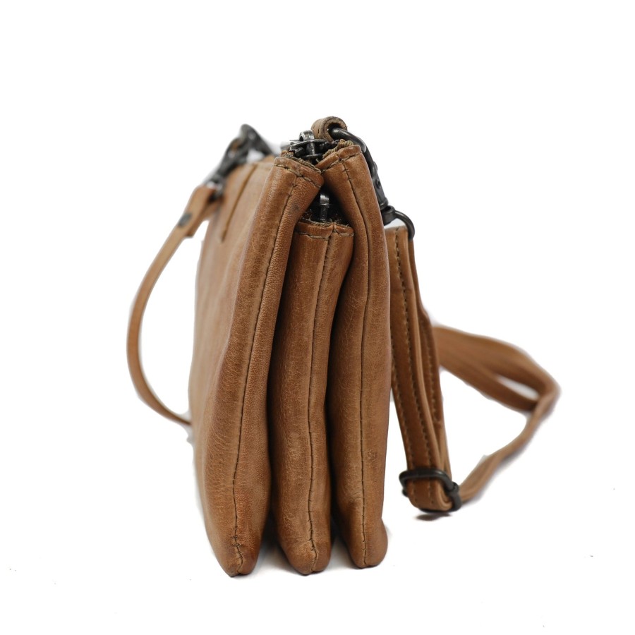 Bear Design Portemonneetasjes 'Uma' | Portemonneetasje'Uma' Cp 1119 Taupe