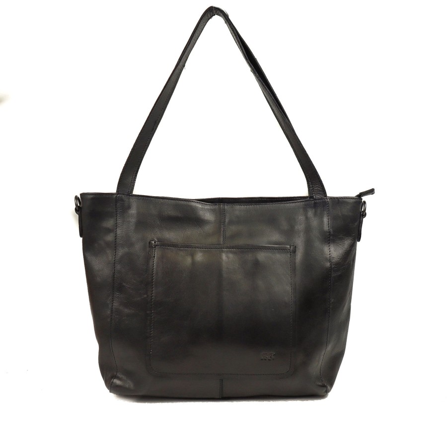 Bear Design Grote Shoppers | Shopper 'Alma' M Zwart - Cl 42171