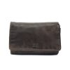 Bear Design Middelmaat Portemonnees | Overslag Portemonnee 'Flappie' Cl 15572 Donkerbruin