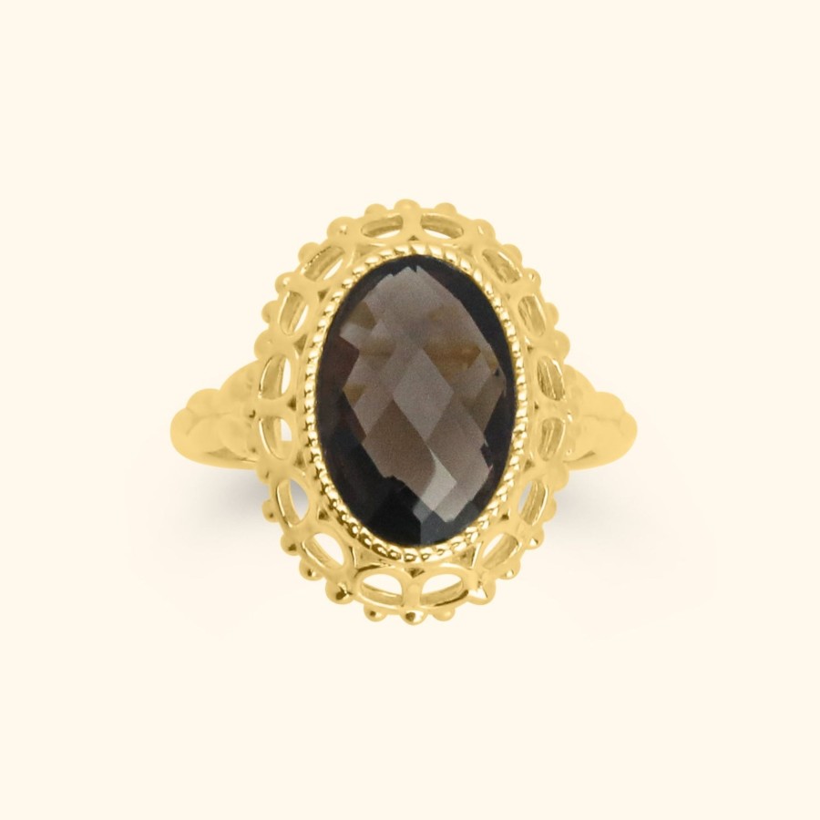 Josephina Jewelry Ringen | Lucy Smoky Ring