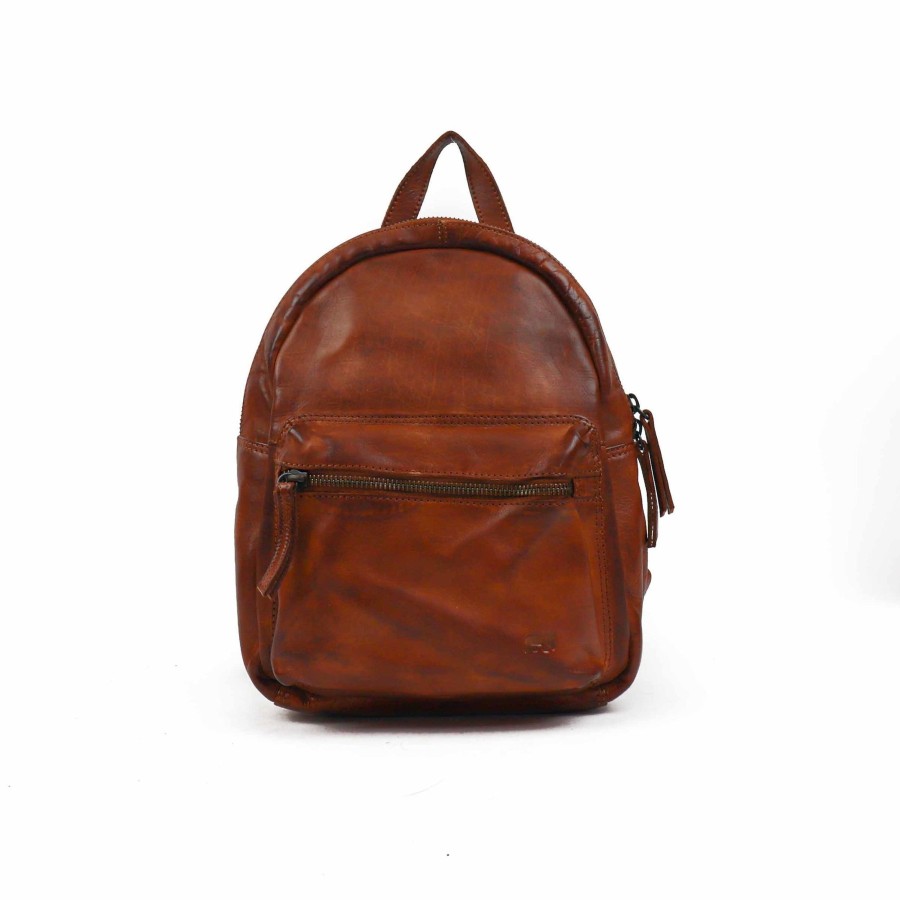 Bear Design Kleine Rugzakken | Rugzakje 'Nora' Cl 40706 Cognac