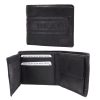 Bear Design Billfolds | Billfold 'Tom' Zwart Zwart (Cp)