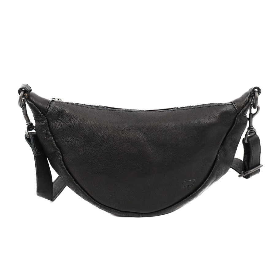 Bear Design Heuptassen | Crossbody Tasje 'Toon' Zwart