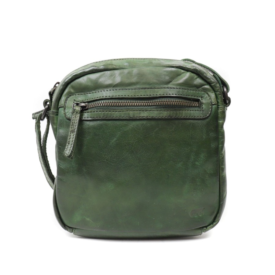 Bear Design Crossbody Tassen | Schoudertasje 'Ray' Cl 35952 Groen