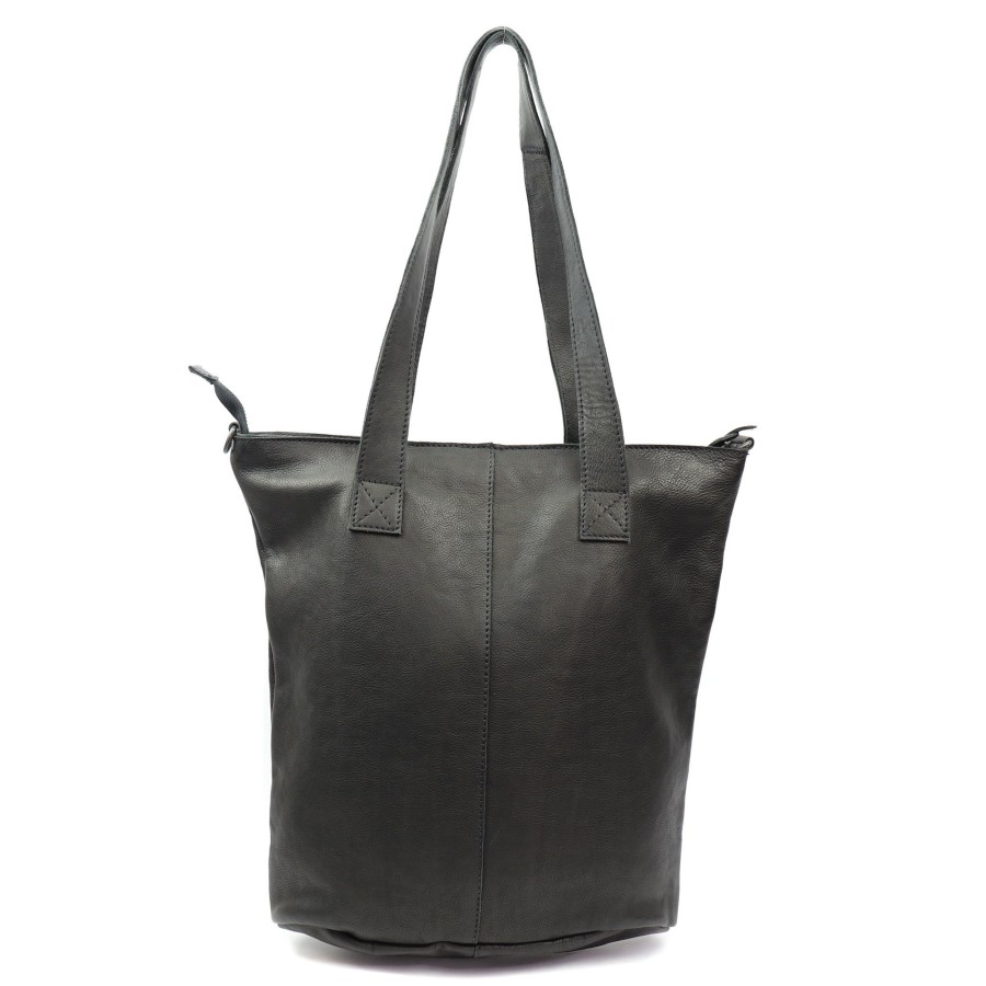 Bear Design Grote Shoppers | Shopper 'Juul' Cp 2087 Zwart