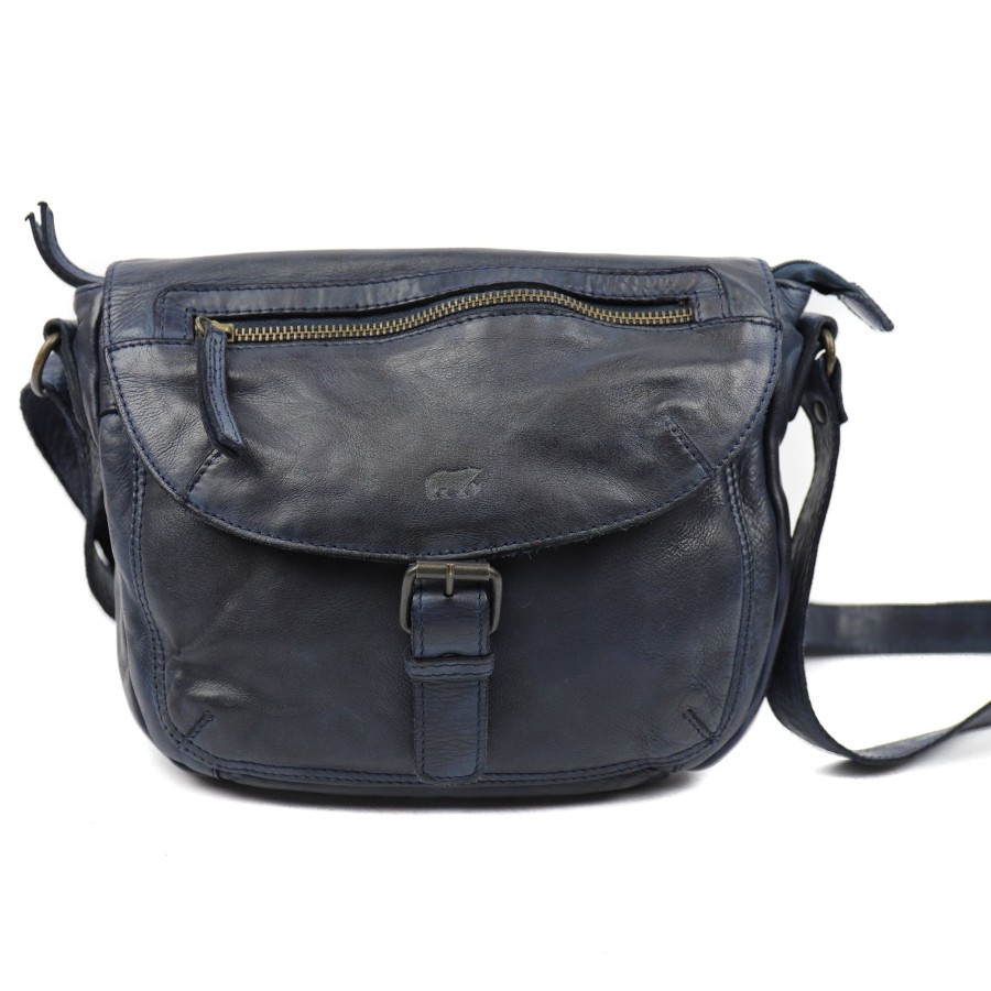 Bear Design Middelmaat Schoudertassen | Schoudertasje 'Mattea' Cl 32609 Donkerblauw