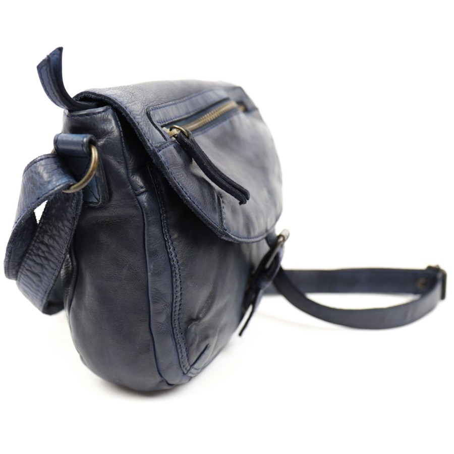 Bear Design Middelmaat Schoudertassen | Schoudertasje 'Mattea' Cl 32609 Donkerblauw