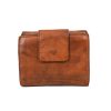 Bear Design Middelmaat Portemonnees | Portemonnee 'Jill' Cl 16211 Cognac