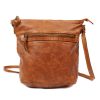 Bear Design Middelmaat Schoudertassen | Schoudertasje 'Robin' Cl 36438 Cognac