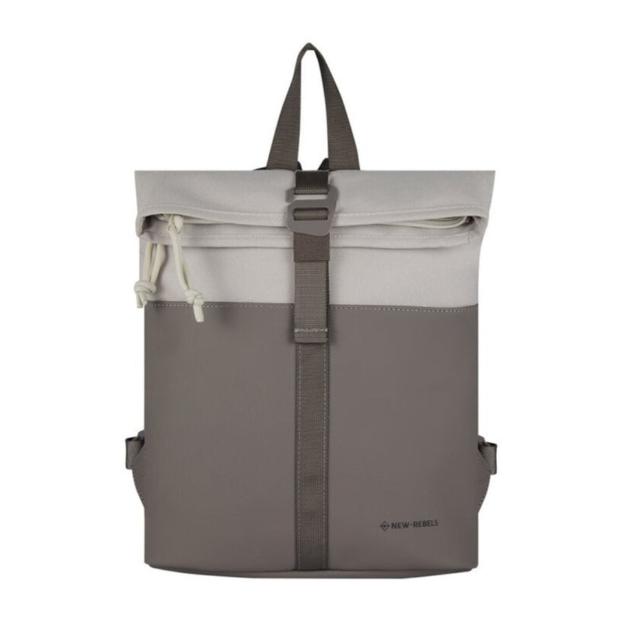 New Rebels Waterproof Rugzakken | Waterdicht Rugzakje 'Mart' Mini 9L Taupe/Beige