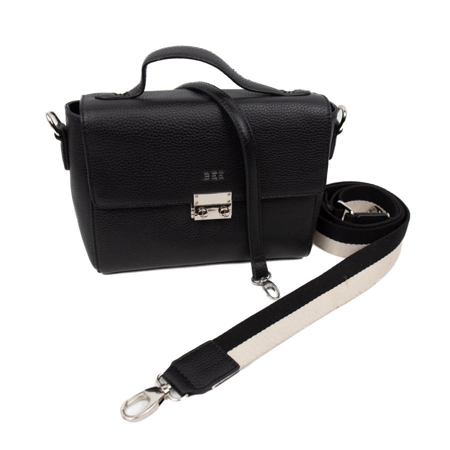 BEE Kleine Handtassen | Hand-/Schoudertasje 'Hailey' Black