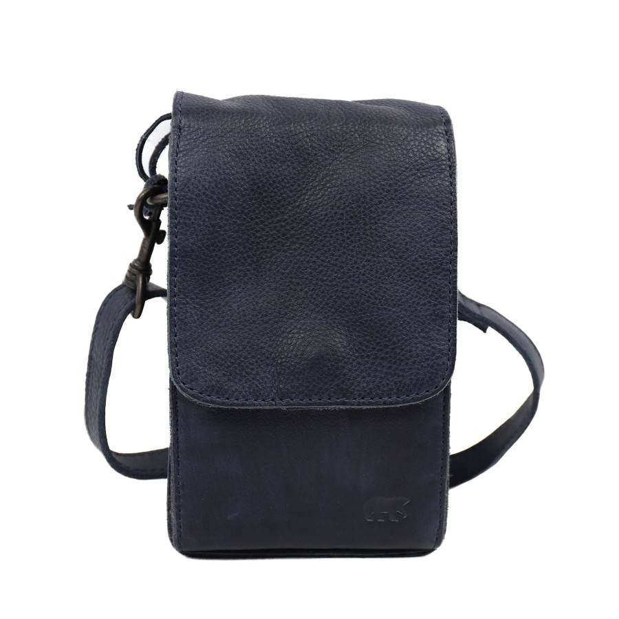 Bear Design Telefoontasjes | Schoudertasje 'Robbie' Navy