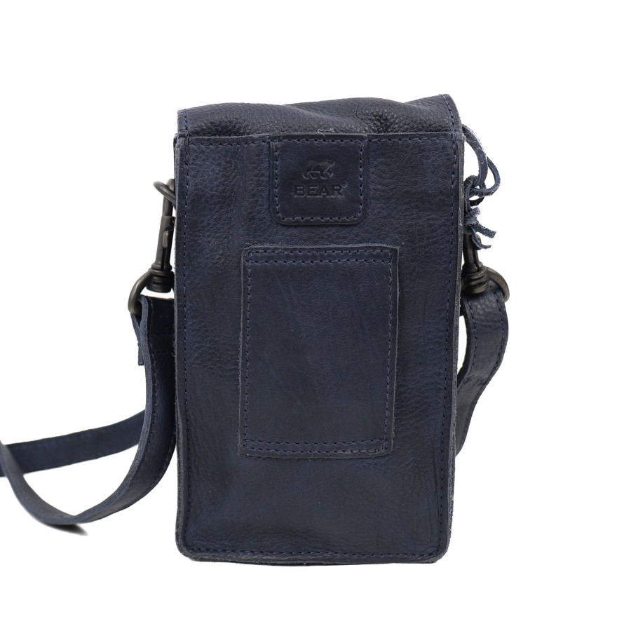 Bear Design Telefoontasjes | Schoudertasje 'Robbie' Navy