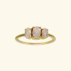 Josephina Jewelry Ringen | Vintage Triple Moonstone Ring