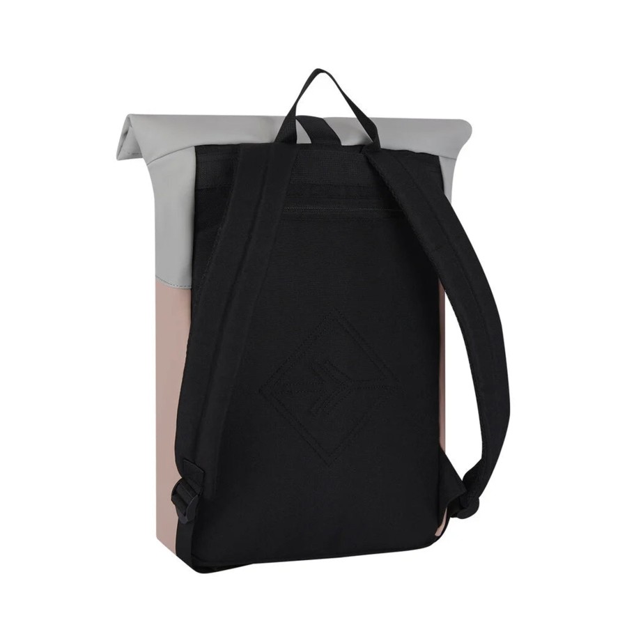 New Rebels Laptoptassen T/M 15,6 Inch | Rugzak 'Montgomery' 15L Old Pink/Grey