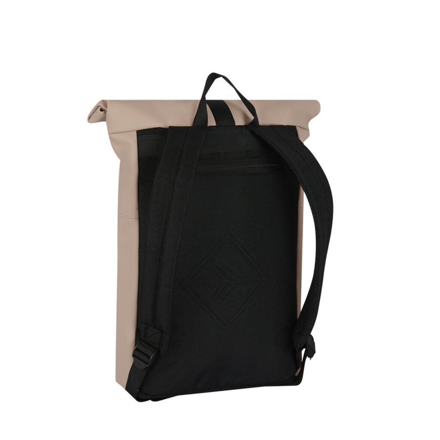 New Rebels Laptoptassen T/M 15,6 Inch | Rugzak 'Montgomery' 15L Taupe
