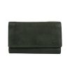 Bear Design Middelmaat Portemonnees | Overslag Portemonnee 'Sweety' Xl Cp 6041 Groen