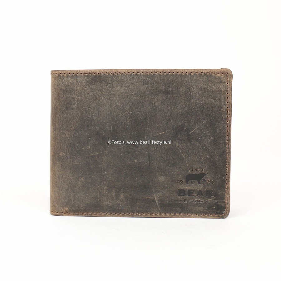 Bear Design Billfolds | Billfold 'Kevin' Bruin