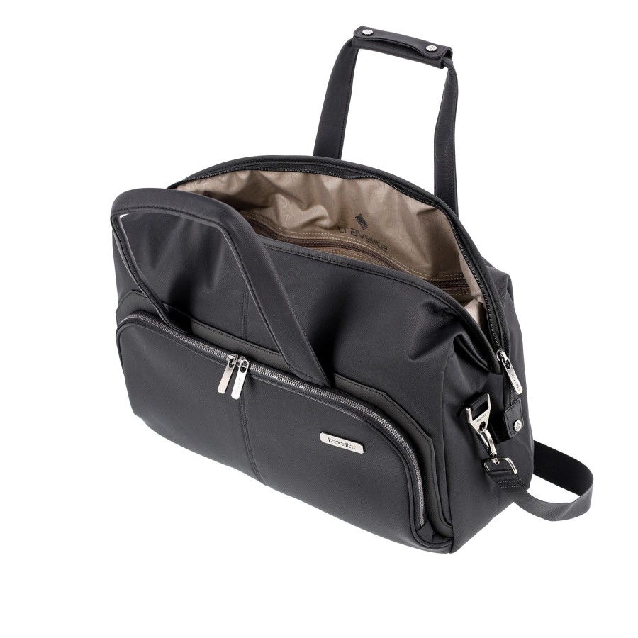 Travelite Autovakantie | Priima Weekendtas Black Zwart